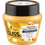Schwarzkopf GLISS Oil Trattamento maschera nutriente per capelli, 200 ml