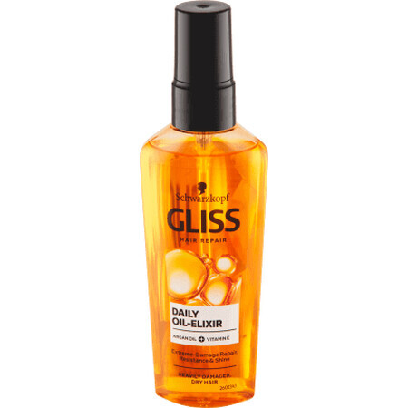 Aceite capilar Schwarzkopf GLISS Daily Oil Elixir, 75 ml