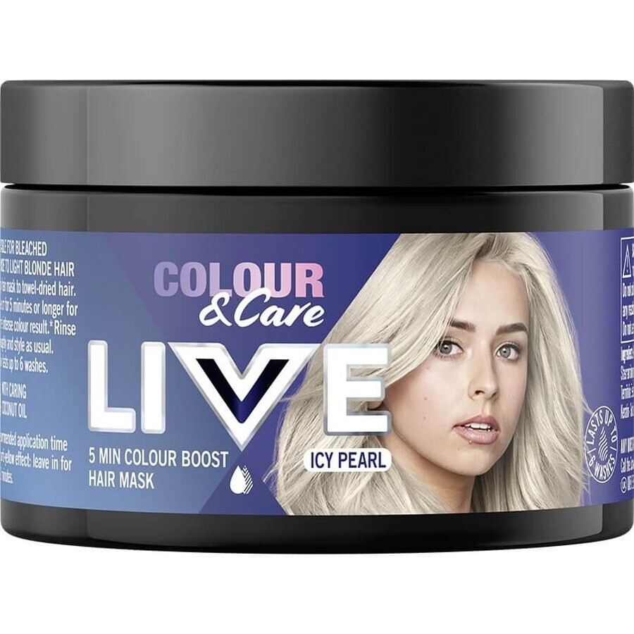 Schwarzkopf Live Colour and Care Mask icy pearl, 150 ml