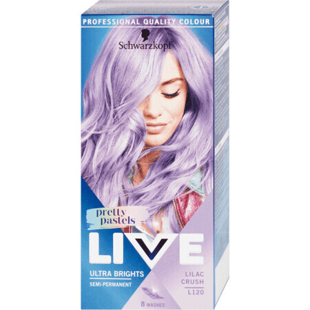 Schwarzkopf Live Tintura per capelli semipermanente L12 Lilla Blush, 80 g