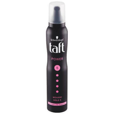 Schiuma per capelli Schwarzkopf Taft Power Cashmere, 200 ml