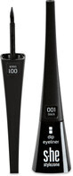 S-he Colour&amp;Style Dip Eyeliner liquido 160/001, 1 pz