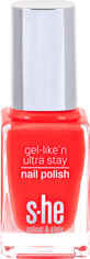 S-he Colour&amp;Style Smalto Gel-like&#39;n Ultra Stay 322/408, 10 ml