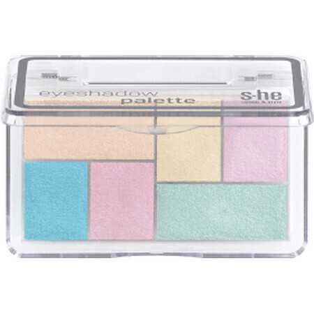 S-he Colour&Style Palette ombretti 185/006, 9 g