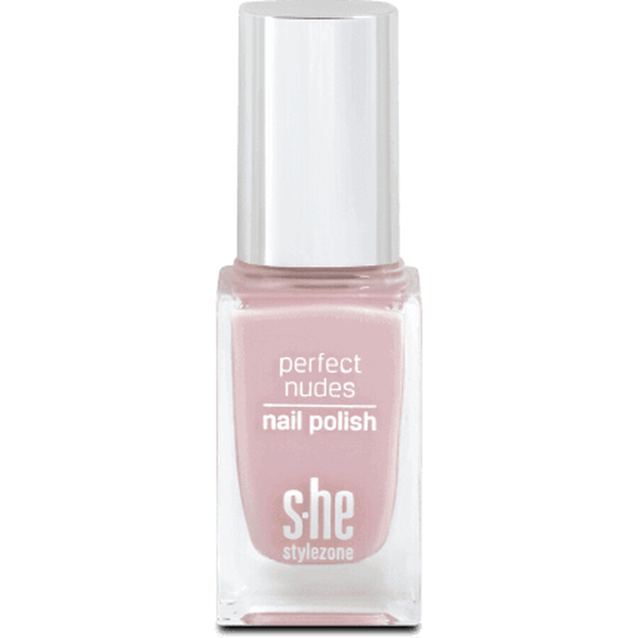 S-he colour&amp;style Esmalte de uñas Perfect nudes 320/040, 10 ml