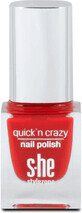 S-he color&amp;style Smalto Quick&#39;n Crazy 323/620, 6 ml