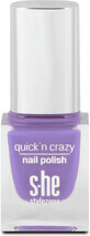 S-he color&amp;style Smalto Quick&#39;n Crazy 323/660, 6 ml