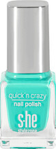 S-he color&amp;style Smalto Quick&#39;n Crazy 323/800, 6 ml