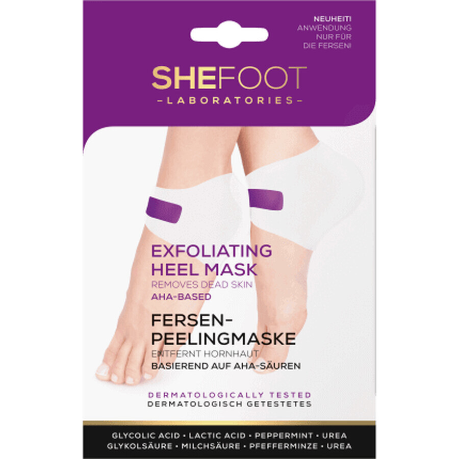 SHEFOOT Exfoliating Heel Mask, 1 piece