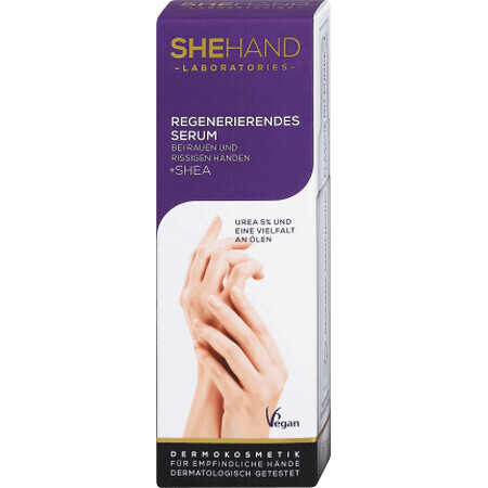 SHEHAND Siero rigenerante per la pelle secca e screpolata delle mani, 50 ml