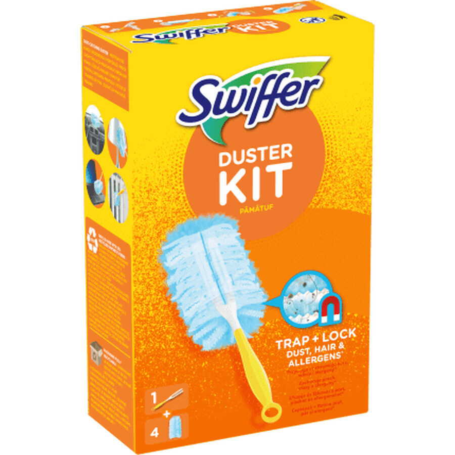 Swiffer Dusting cloth set with 4 refills, 1 pc