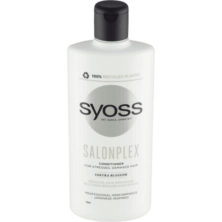 Syoss Conditioner for stressed and damaged hair, 440 ml