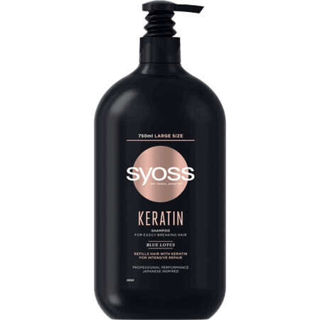 Syoss Shampoo per capelli inclini alla rottura, 750 ml