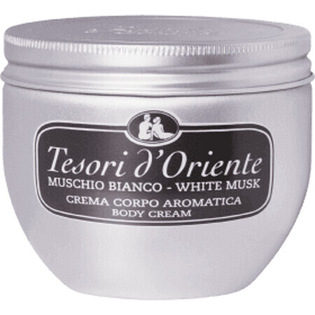 Tesori d'Oriente Weiße Moschus-Körpercreme, 300 ml