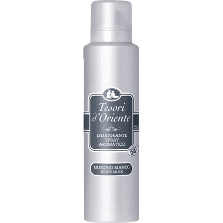 Tesori d'Oriente Deodorant body spray white musk, 150 ml