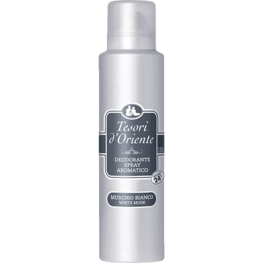 Tesori d'Oriente Deodorant body spray white musk, 150 ml