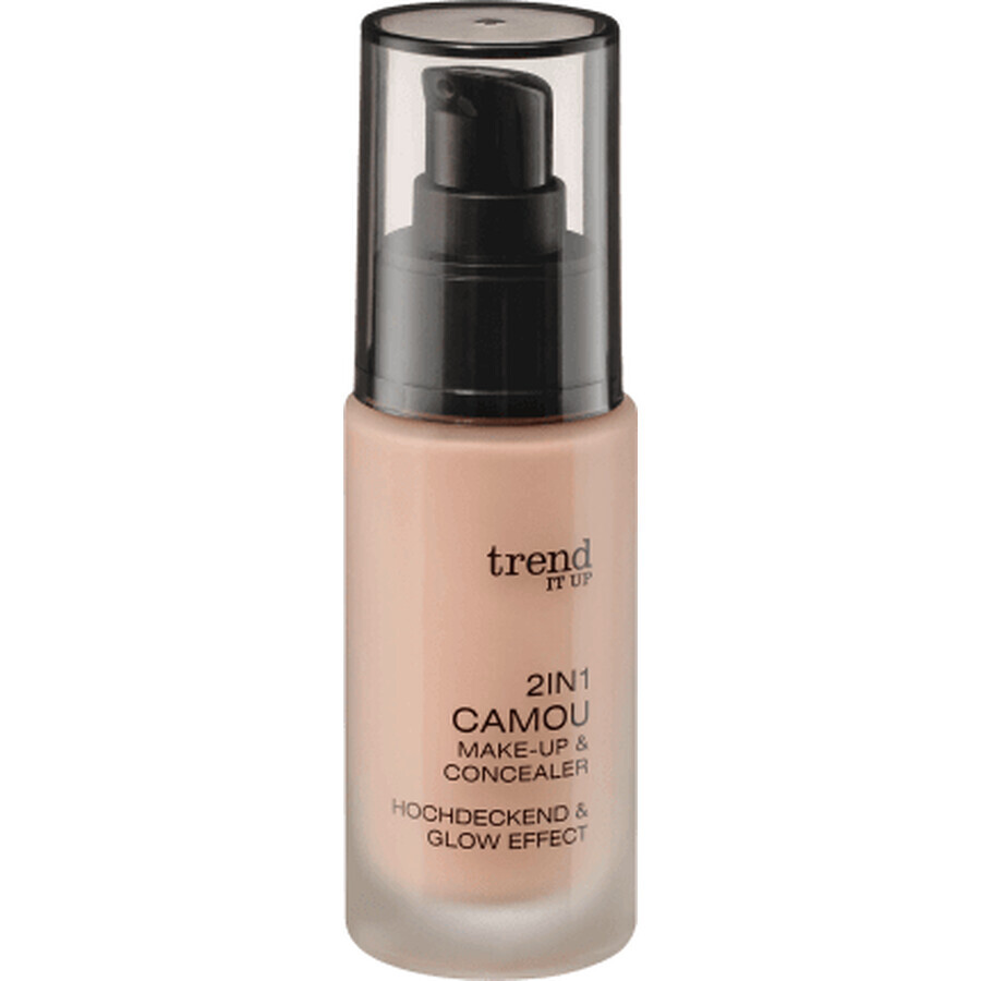 Trend !t up 2in1 Camou Foundation &amp; Concealer - Nr. 009, 30 ml