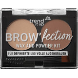 Trend !t up Brow'fection Wax & Powder kit sourcils 010, 2 g