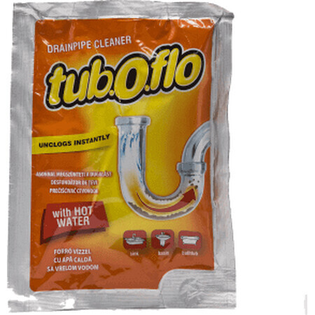 tub.O.flo Granules for unblocking hot water pipes, 100 g