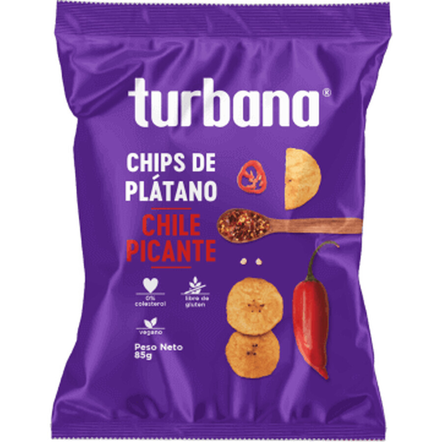 Turban Chips al peperoncino, 85 g