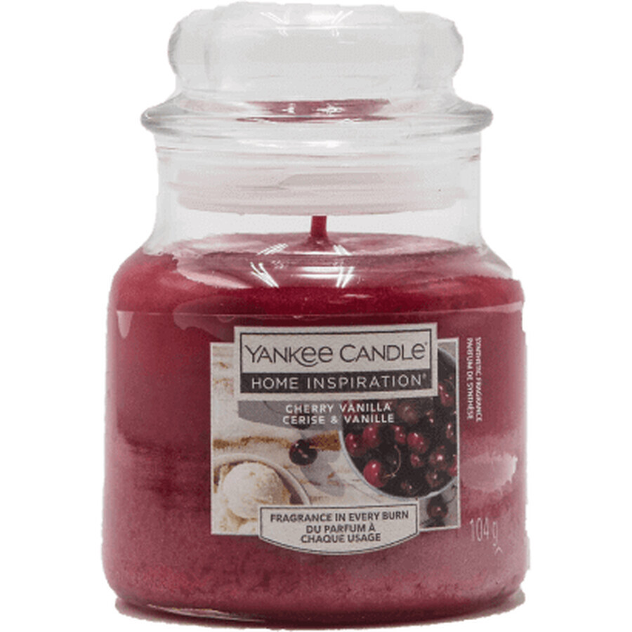 Yankee Candle Vela Perfumada Cereza y Vainilla, 1pc