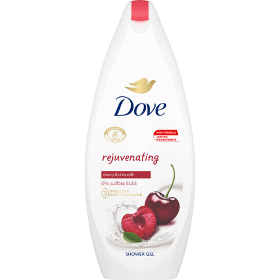 Dove Gel doccia ciliegia e chia, 250 ml