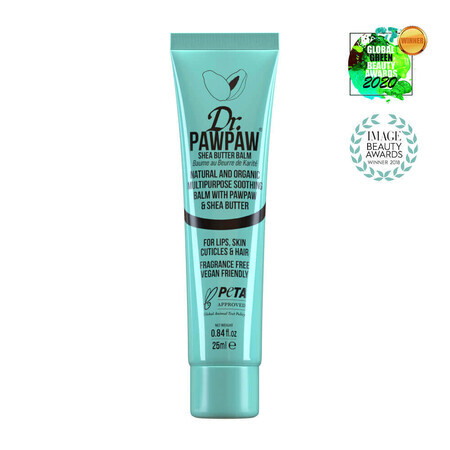 Balsamo vegano multifunzionale con burro di karitè, Dr. PAWPAW, 25 ml