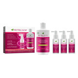 Nutrigrow, Set Shampoo e 3 Sieri Anticaduta e Rigeneranti per Capelli Secchi o Normali, Bio Balance, 480 ml