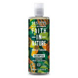 Shampoo naturale nutriente con burro di karitè e olio di argan per capelli secchi, Faith in Nature, 400 ml