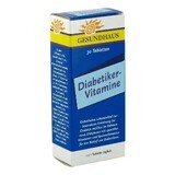 Diabetiker-Vitamine, 30 compresse, Worwag Pharma