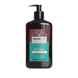 Shampoo riparatore e idratante con olio di argan, per capelli secchi e danneggiati, Arganicare, 400 ml