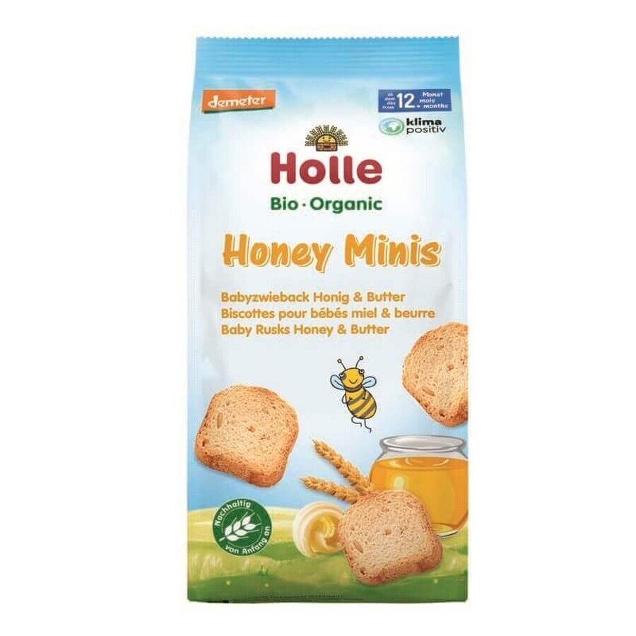 Mini pane di grano secco, 100 gr, Holle Baby