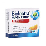 Biolectra Magnesium Direct Ultra, 400 mg, 20 bustine, Hermes Arzneimittel