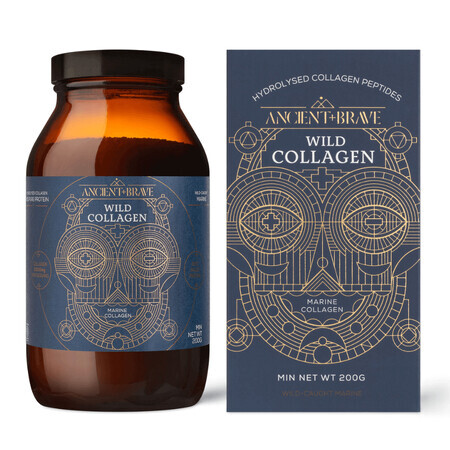 Collagene marino idrolizzato Wild Collagen, 200 g, Ancient and Brave