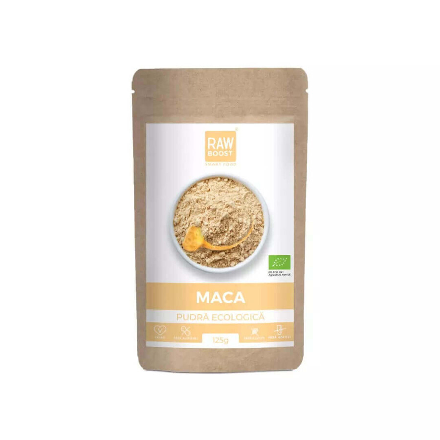 Polvere di maca Bio Smart Food, 125 g, RawBoost