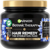 Garnier Botanic Therapy Maschera idratante per capelli Carbone magnetico e olio di semi neri, 340 ml