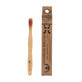 Spazzolino da denti in bamb&#249; per bambini, 2+ anni, morbido, rosa-viola, 1 pezzo, Gingia