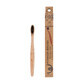 Spazzolino in bamb&#249;, 6+ anni, morbido, nero, 1 pezzo, Gingia