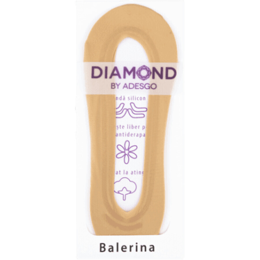 Suole per ballerine Diamond Nude, 1 pz