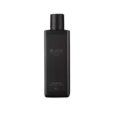 Shampoo nero XCLS 3in1 per uomo, 250 ml, idHAIR