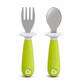 Set forchetta e cucchiaio per bambini Raise, Green, Munchkin