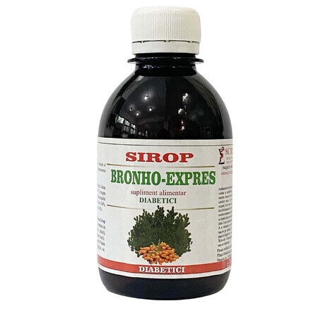 Sciroppo Bronho-Express per diabetici, 200 ml, Elidor