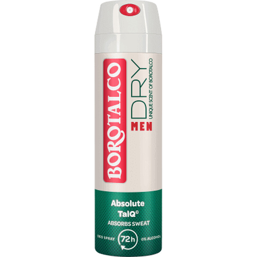 Borotalco Deodorante spray DRY Alsolute TalQ, 150 ml