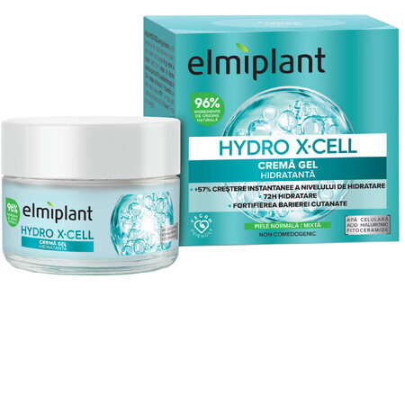 Crema gel idratante Hydro X-Cell, 50 ml, Elmiplant