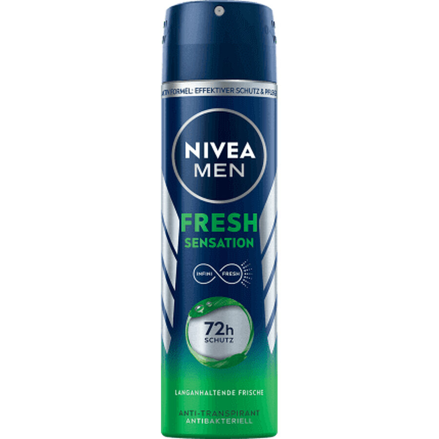 Nivea MEN Deodorante spray FRESH SENSATION, 150 ml
