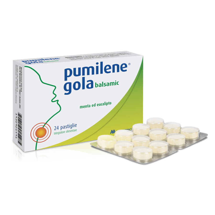 Pumilene® Gola Balsamic Montefarmaco OTC 24 Pastiglie