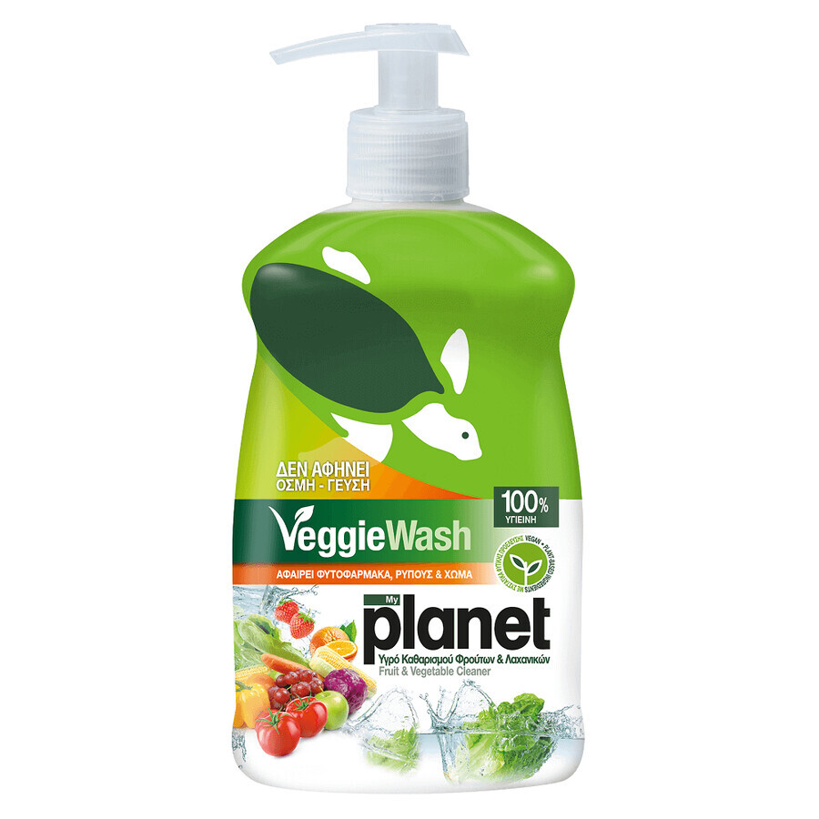 Soluzione per lavare frutta e verdura Veggie Wash, 450 ml, My Planet