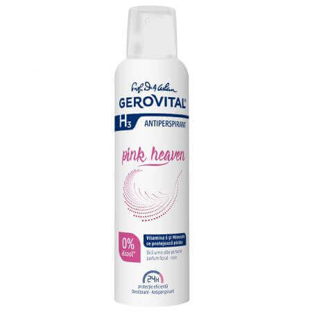Deodorante Antitraspirante Pink Heaven H3, 150 ml, Gerovital