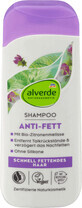 Alverde Naturkosmetik Shampoo per capelli grassi, 200 ml