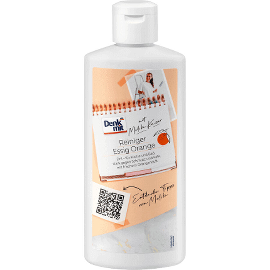 Denkmit Soluzione detergente all'aceto e arancia, 500 ml